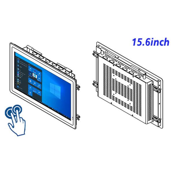 15.6-Inch Panel-Mount Windows Touch Screen for Smart Manufacturing and Digital Signage