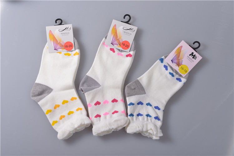 Buy Slip Resistant 100 Cotton Socks For Toddlers , Keep Warm Cute Baby Socks at wholesale prices