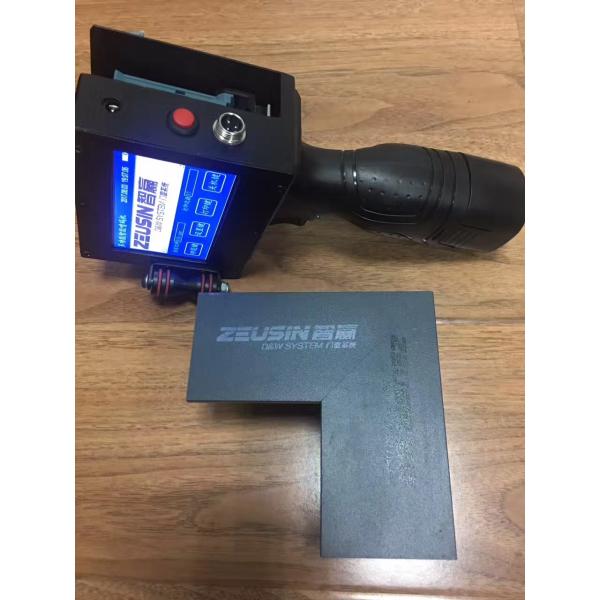 Batch Number Mrp Printing Coding Marking Machine , Portable Inkjet Coder For Pouch