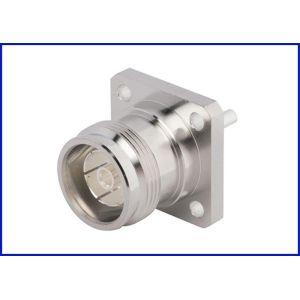 4.3-10 interface straight 4-hole flange low PIM design 50 ohms