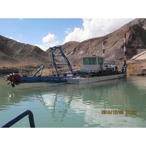 10 Inch Suction Dredge / Small Dredger Ship For Sand Dredging For River Dredging