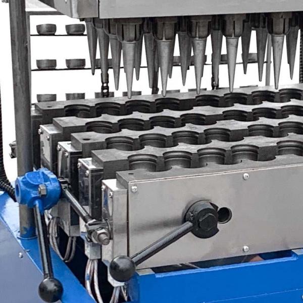 110v / 220v Ice Cream Cone Making Machine Semi Automatic
