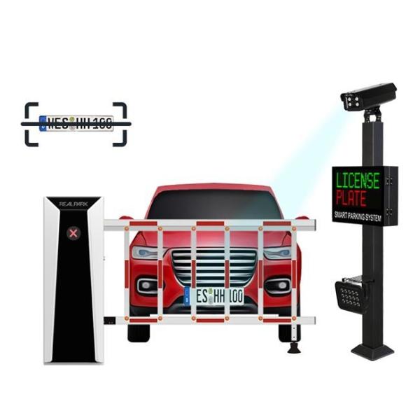 Smart Parking Controller With LED Screen 5mp Camera For License Plate Access System