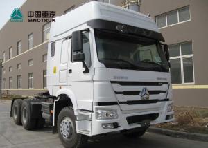 Quality 6x4 10 Tires Tow 50T Euro2 Sinotruk Howo Tractor Truck Lhd 371hp Zz4257s3241v for sale