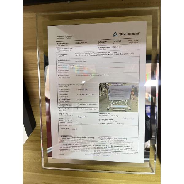 Portable 300x300mm Line Array Truss Lift Tower For Speaker Display