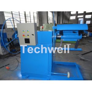 Industrial Automatic Hydraulic Decoiler Machine , Sheet Decoiling Machine