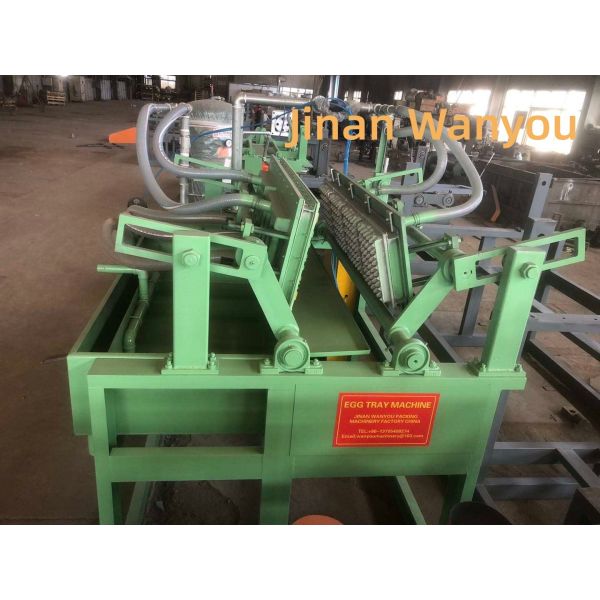 Paper Egg Tray Making Machine Semi Automatic Simple Structure Producing 1500 Pieces per Hour Designed for Small Business