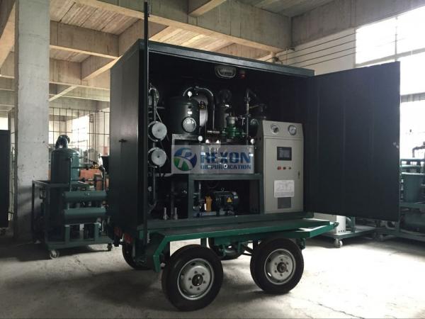 Buy High Vacuum Mobile Transformer Oil Purifier With Air Booster / Roots Vacuum Pump at wholesale prices