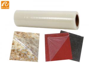 Quality Granite / Ceramic / Marble Self Adhesive Film No Residue Left PE Material for sale