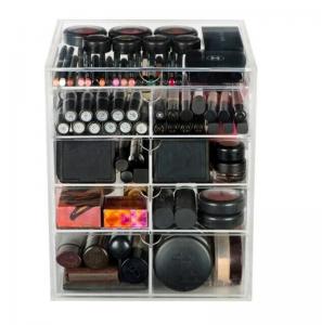 Quality Perspex cosmetic/makeup drawer organizer manufacturers china for sale
