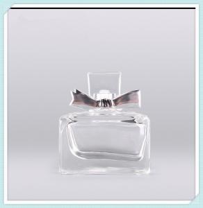 China Small Transparent Glass Cosmetic Perfume Bottles , Portable Perfume Container 5ml on sale