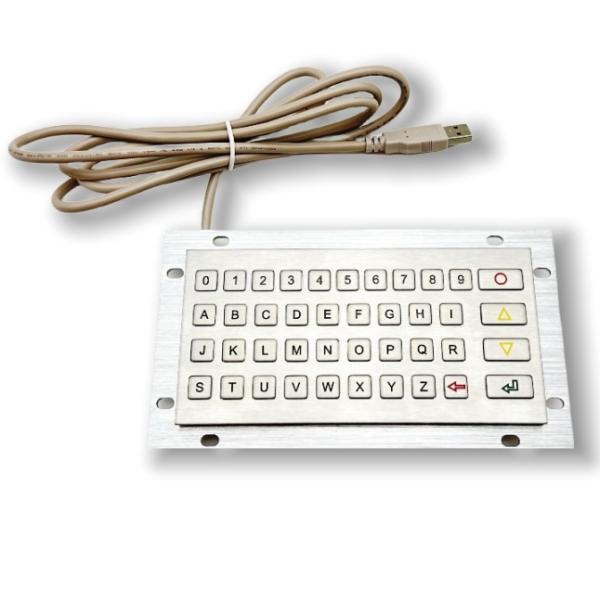 41 Keys Mini Industrial PC Keyboard Lightweight For Common Operation Systems