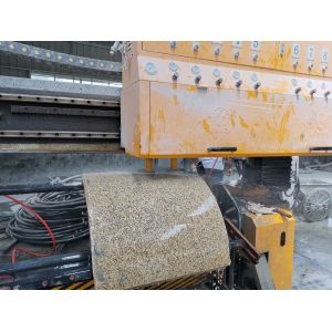 380V Circular Slab Polishing Machine For Hollow Column Processing