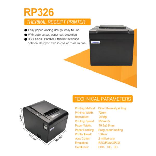 POS Receipt High Speed Wireless Printer