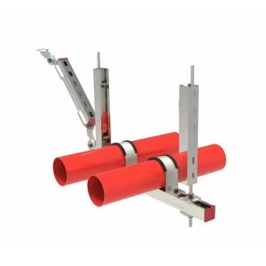Sturdy Aluminum Alloy Seismic Hangers For Pipe Bolted Customizable