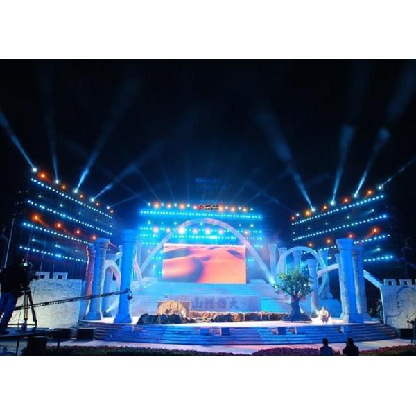 High Brightness 3 In 1 Outdoor Led Display Board Full Color P8 100000 Hours Life Span