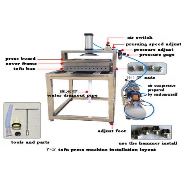home use manual tofu machine/tofu presser/panner forming machine