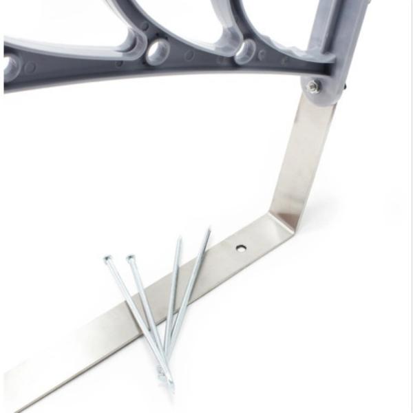 Clear Glass Roof Two ABS Brackets 8.3kgs Robot Mower Garage