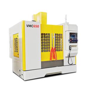 China 3 Axis Vertical VMC 650 CNC Machine Center Semi Closed Loop on sale