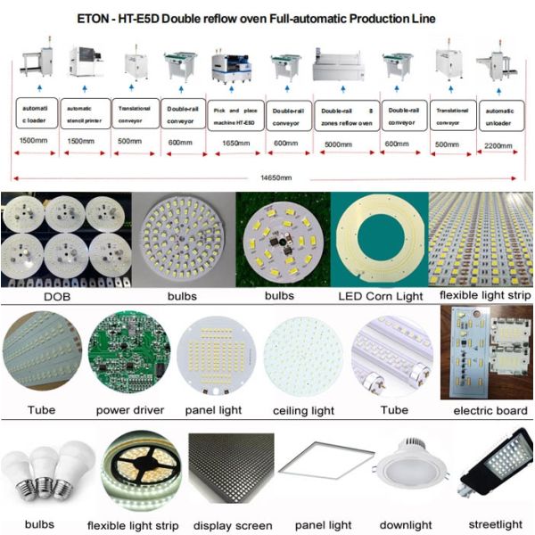 High-Precision Performance 12 Heads LED Mounting Machine for Industrial Automation