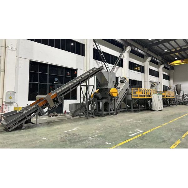 Double Stage Pelletizing Strand Cooling Cutting Plastic Granulator Machine