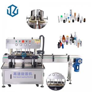 Quality Manufacturer Quality Assurance  bottle  8 wheel screw linear capping machine high speed bottle capper capping machine for sale