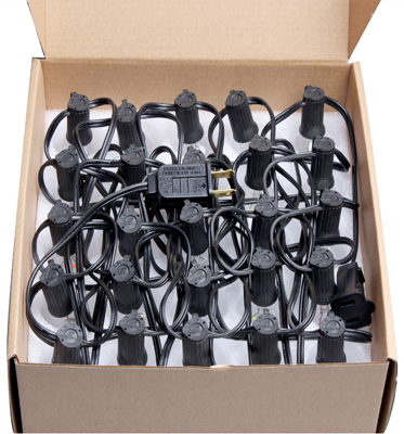 3M Connectable Outdoor String Lights G40 Globe Patio Lights Edison Glass Bulbs WaterproofE12 Socket Base Hanging Light Garland