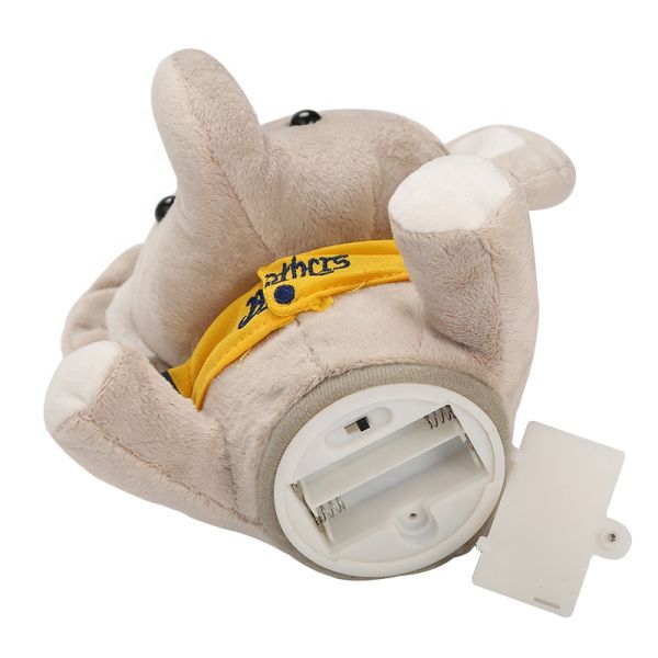 20cm Musical Plush Toys , CPSIA Peek A Boo Singing Elephant