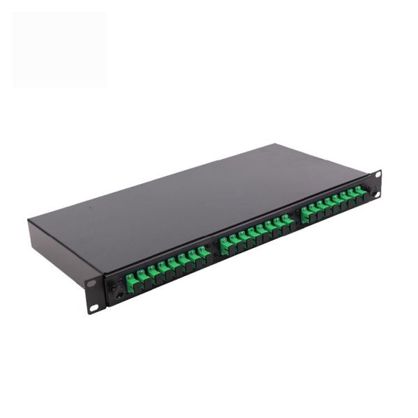 The New Rack Mounted Type 1*16 Fiber Optic Plc Splitter With Sc/upc Connector