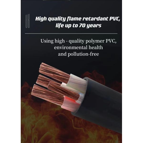 Xlpe Insulation Material 1core 2core 3core Electric Power Cable with CCC Certificate