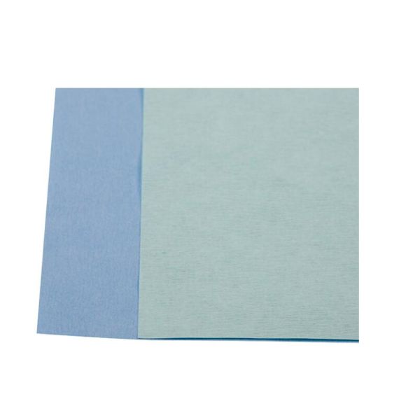 Disposable Autoclave Wrapping Paper 60GSM PP Crepe Packaging Paper