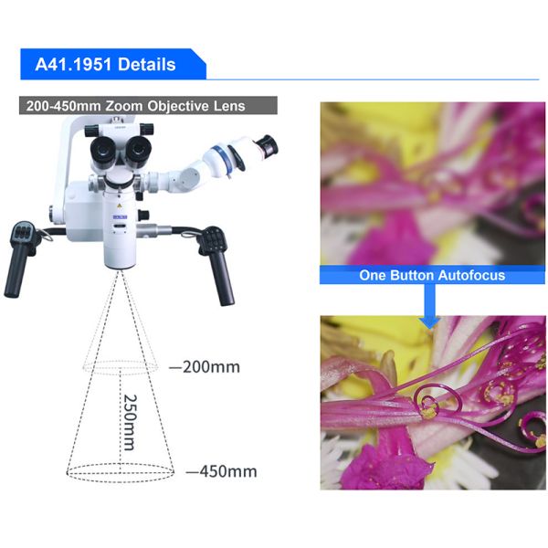 Dual Head Neurosurgery Brain Surgery ENT Operating Microscope