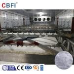 Rake Structure Flake Ice Making Machine With Hanbell Screw Type Compressor