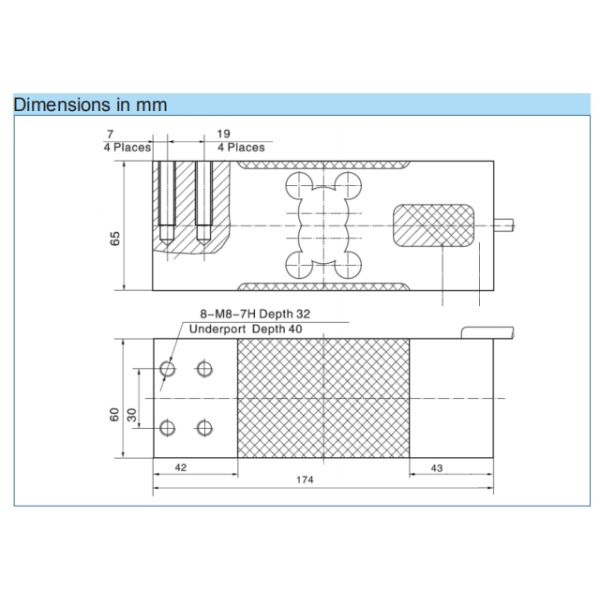 Platform Scale Wireless Load Cell