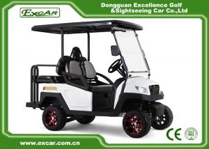 China Acid Lead Battery Electric Golf Carts 4 Passenger Car For Tourist on sale
