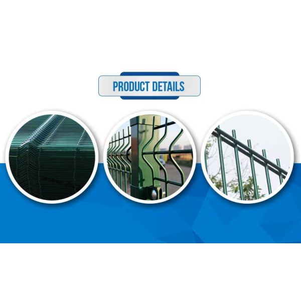 50x200mm Metal 3D Fence Panel With Simple Structure Easy Installation