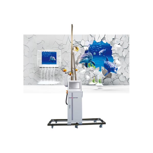 Multi Colors 720x720dpi Vertical Wall Painting Machine DX10 Head