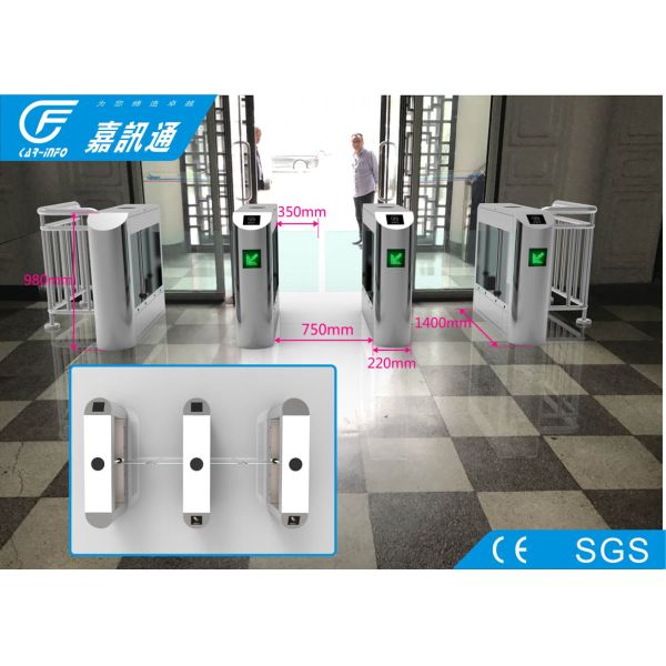 Traffic Fence Swing Barrier Turnstile Security Control Self - Checking Function