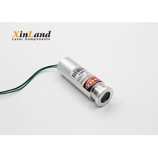 Wide Beam Size Green Laser Dot Diode Module 515nm Wide Long Distance CE Listed