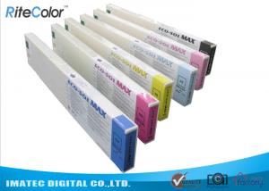 Quality Odorless Wide Format Inks , 440ML Eco Sol Max Ink Cartridges With Chips for sale