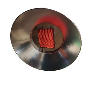 Quality Manual Poultry Heat Lamp Infrared Chick Brooding Equipment Aluminized Steel for sale