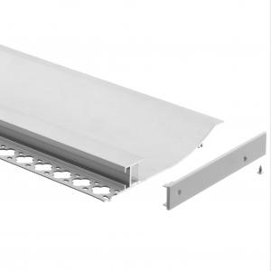 Quality Frameless LED Floor Channel Aluminium Alloy Surface Mounted For Skirting Board Light for sale