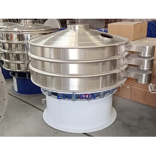 High Precision Classifying Vibratory Screen Sifter For Detergent Powder Screening