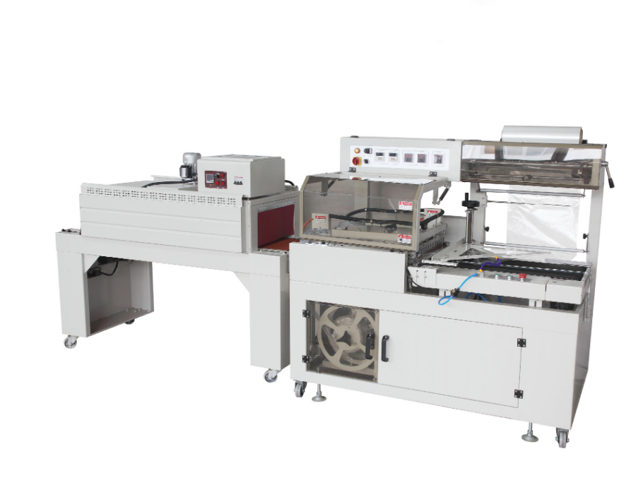 Automatic L Type Heat Shrink Film Packaging Machine For Tissue Box Packaging