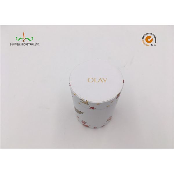 Recycleable Eco Friendly Cardboard Wrapping Paper Tubes For Cosmetic Packaging