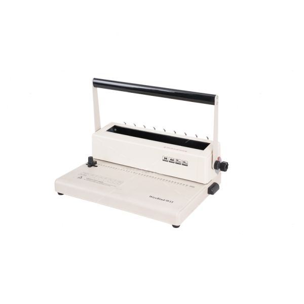 Manual Comb 300mm Width Document Binding Machine Portable For Office