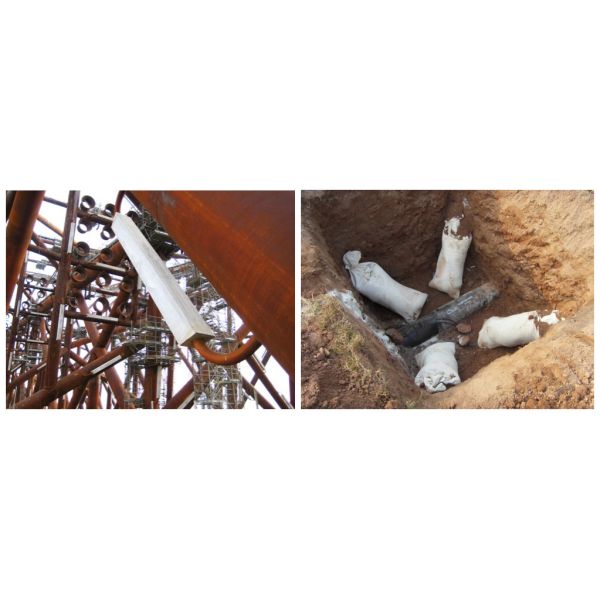 ASTM Standard HP H1 Magnesium Anode , High - Potential Mg Anode Anti Corrosion