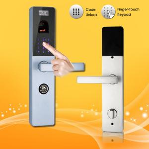 Quality Finger-touch Keypad Password Door Lock Anti-theft with ID Card Reader for sale