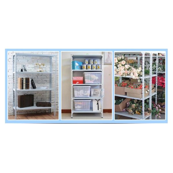 Light Duty Shelf Goods Rack 6 Layer Corrision Protection Racking System