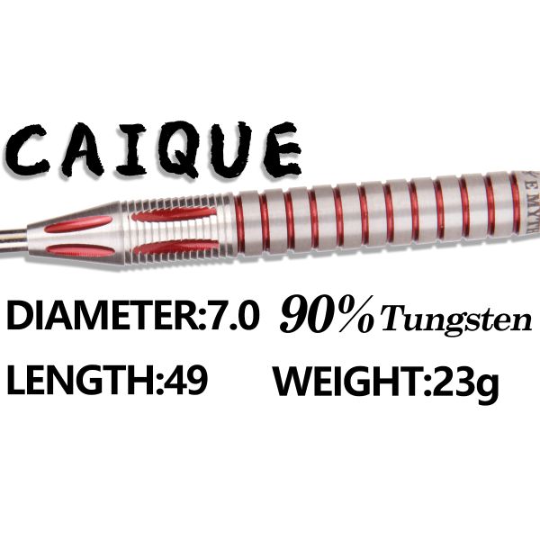 Emyth Darts Steel Tip 90% Tungsten Darts Set Darts Barrel 23g CAIQUE